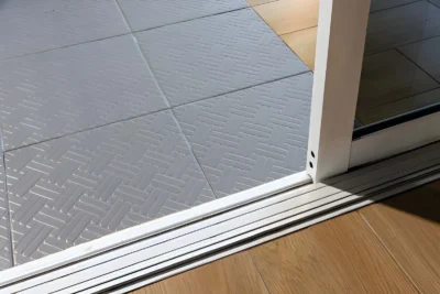 Sliding Door Track Replacement - PSL Sliding Door Repair - Boca Raton & Palm Beach Area Repairing and replacing a damaged sliding door track for smooth movement